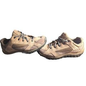 * Columbia Trail Trekker Brown Tan Suede Women's Casual Hiking Outdoor Shoes 8